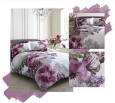 MAYFAIR LADY Floral Bedding by Laurence Llewelyn-Bowen - Purples & Pinks