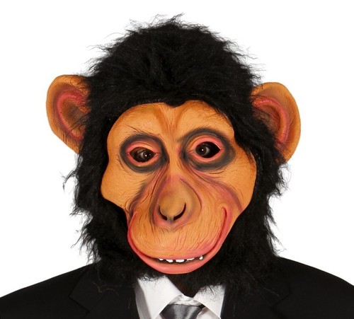 Chimp monkey mask gorilla ape - monkey,
