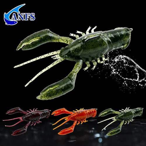 Anfs 1piece craw soft lure - soft,