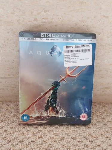 Aquaman blu ray - aquaman, hmv