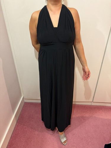 Bridesmaid dress navy blue - dress,