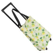  Shopping Cart Trolly Bags Foldable with Wheels Collapsible Grocery