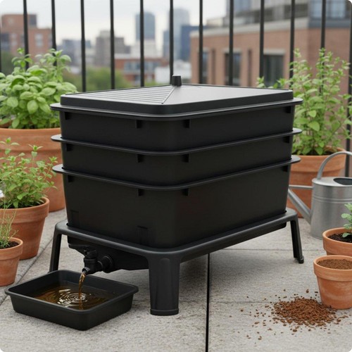 Worm compost bin - worm,