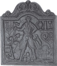 Traditional Cast Iron Fireback