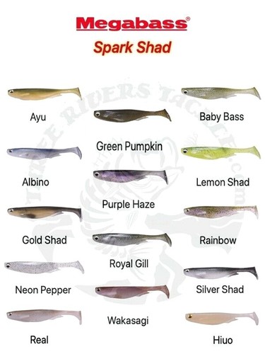 Megabass spark shad paddle - 4",