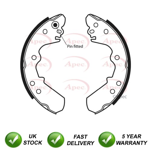 Brake shoes set rear - brake,