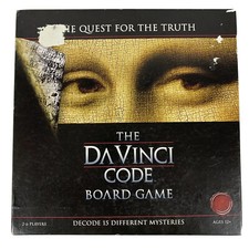 Winning Moves- The Da Vinci code Board game The Quest for the Truth Sealed Parts