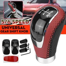 5/6 Speed Black Leather Manual