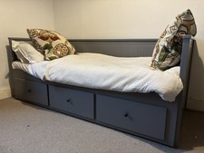 IKEA HEMNES Day Bed (grey) w 3