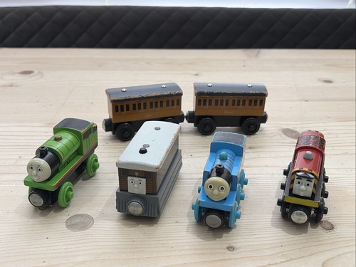 Thomas wooden railway train - thomas,