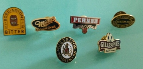 Brewery ale enamel pin - brewery,