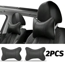 2x Premium Car Seat Head Neck