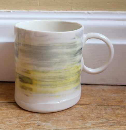 Studio pottery grey and - grey,