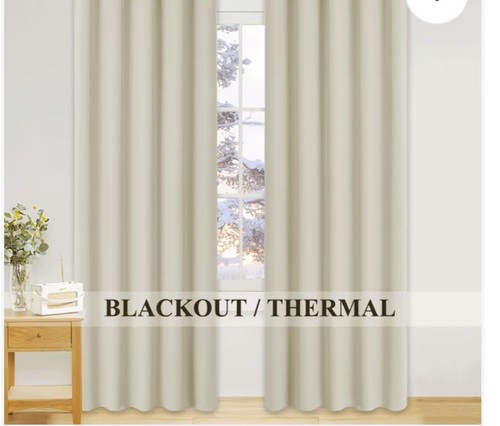 Thermal insulated curtains for - insulated,