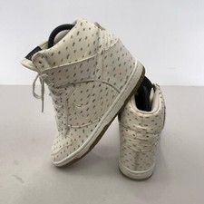 Nike Trainers Women's Sky Hi Hidden Wedge Shoes Size 6 Ivory Black 543258-100