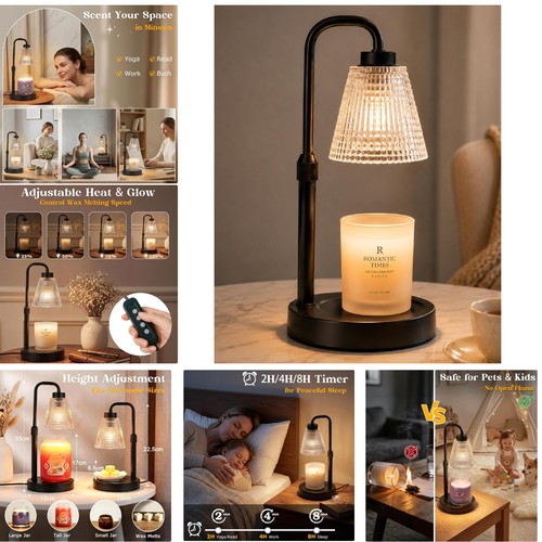 Candle warmer lamp with - warmer,