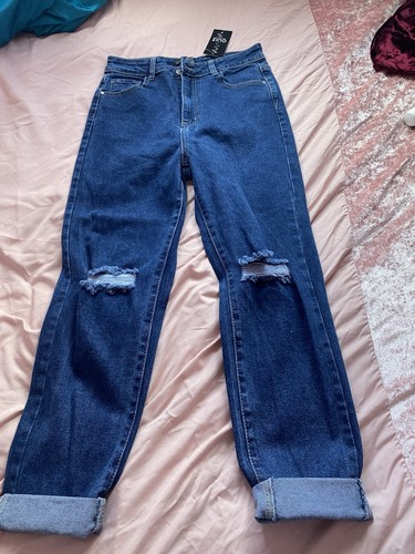 Rip jeans three quarter length - jeans,