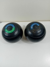 VINTAGE DUNLOP LAWN BOWLS 5"