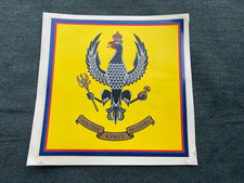 Original Old British Army 14th/20th Kings Hussars Water Slide Transfer Decal