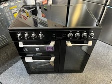Leisure Cuisinemaster 90cm Electric Range Cooker Ceramic In Black CS90C530K