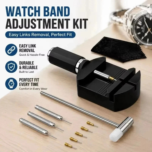 Watch link remover tool kit - watch,