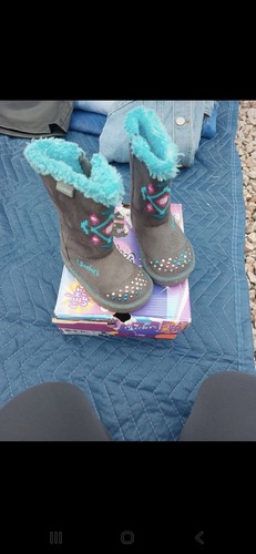 Grey skechers twinkle toes - grey,