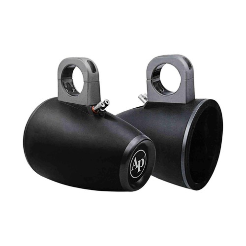 Pair black marine tower - of,