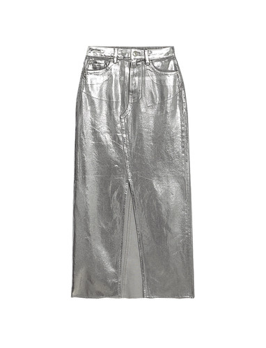 Nwot silver coated denim - m&s,