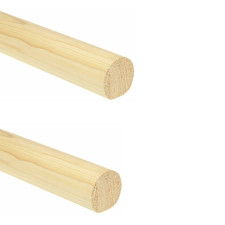 2 x Mopstick Stair Handrail -