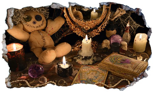 Voodoo hoodoo black - hoodoo, magic