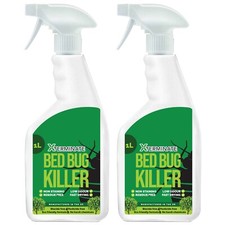 Xterminate Bed Bug Insect Killer Eggs Control Pesticide Free Knock Down Kill 2L