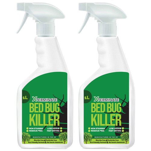 Xterminate bed bug insect - bed,