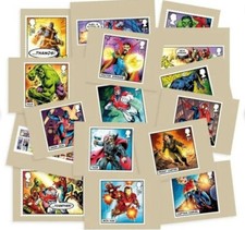 Marvel comics royal mail - 16,