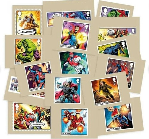 Marvel comics royal mail - 16,