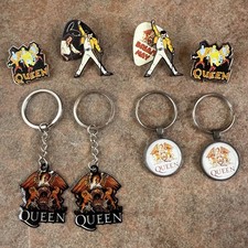 Queen Badges & Keyings Set Of