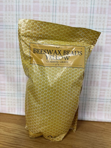 Beeswax beads yellow - beads,