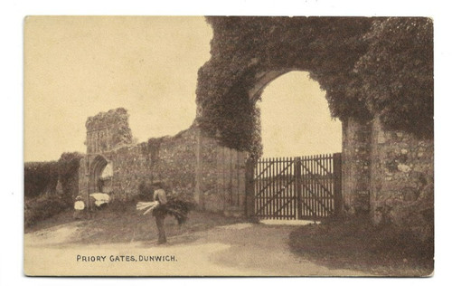 Dunwich priory gates - dunwich,,