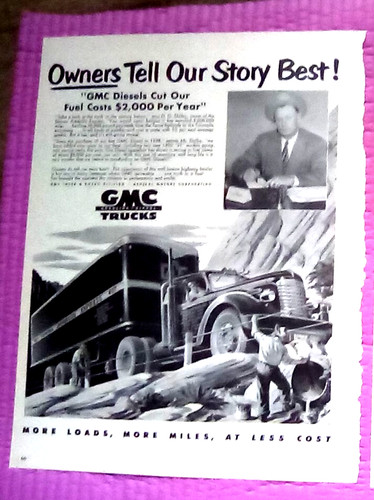 1950 gmc truck diesel - gmc, x