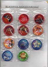 BLACKPOOL BADGES PLASTIC X 11 BBPC