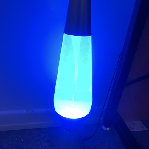 Blue colour changing lava - lava, lamp