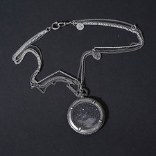 ALL SAINTS COSTUME NECKLACE VINTAGE POCKET WATCH STUNNING BOHEMIAN TEHYA RARE