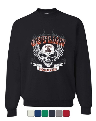 Outlaw forever sweatshirt born - forever,