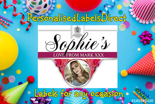 Personalised gordons pink - gordons,
