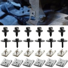 FOR MERCEDES A-CLASS W176 UNDERTRAY UNDER ENGINE COVER CLIP KIT FIXING CLIPS