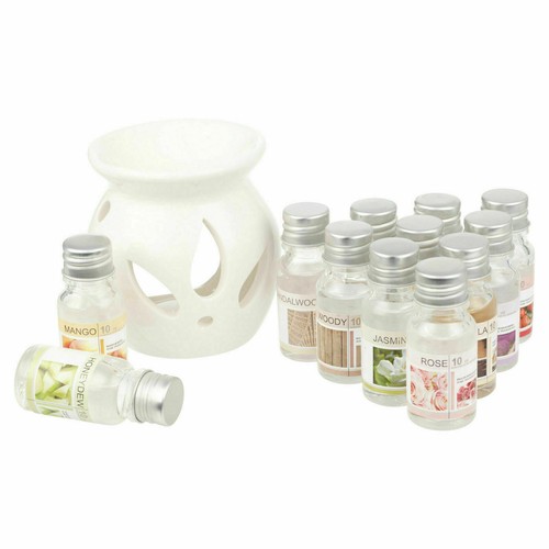 Ceramic oil burner gift - oil, set