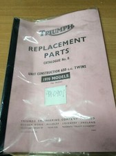 Triumph No8 650 Unit 1970