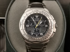 Citizen Sky Hawk.  Eco-Drive C650-Q02128. Boxed. Super Condition.