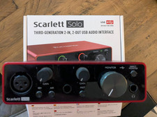 Focusrite scarlett solo 3rd - focusrite,