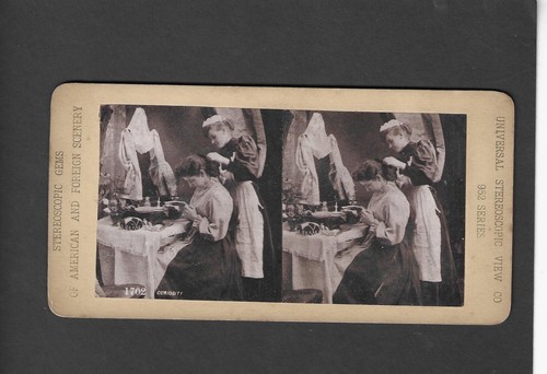 Stereoscope gems card titled - gems,