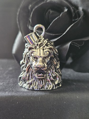 Lion head guardian bell - head,